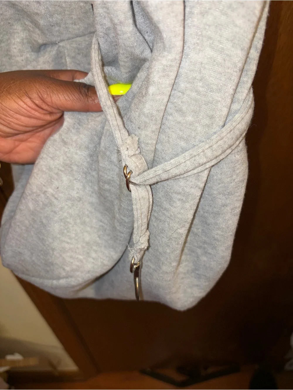 Gray Pet Sling Carrier - Comfortable Dog Travel Sling